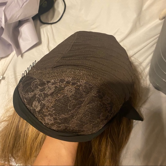 Nia Wigs Human Jade Ash Brown Human Hair Headband Wig 24” - Picture 11 of 16